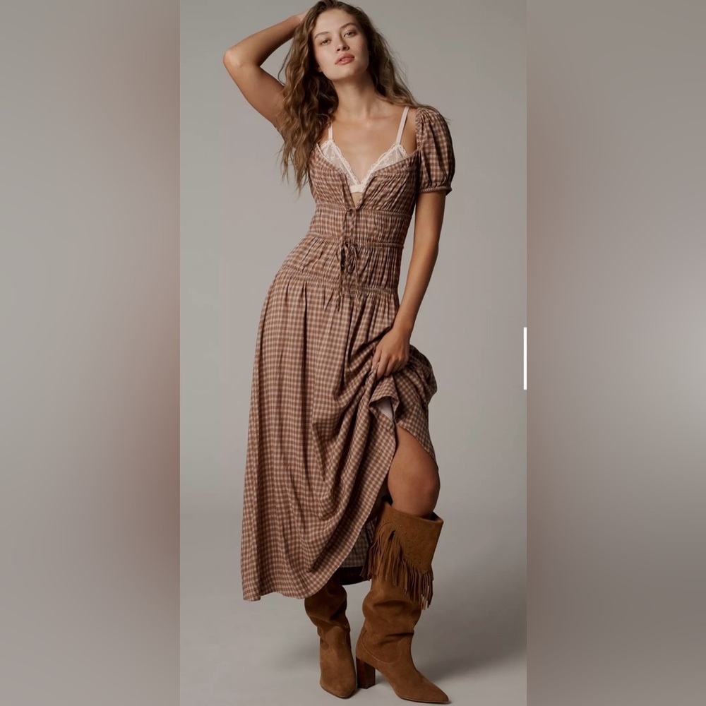 Reformation Rhett Midi Dress Nwt Size 6